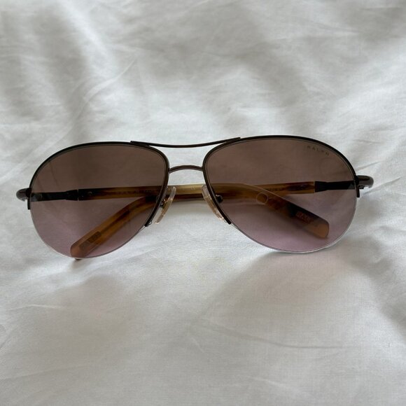 Ralph Lauren Brown Gradient Aviator Sunglasses main image 6